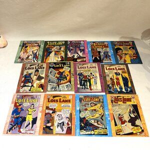 Set of 13 Superman Action Comics Superman's Girlfriend Lois Lane Fridge Magnet